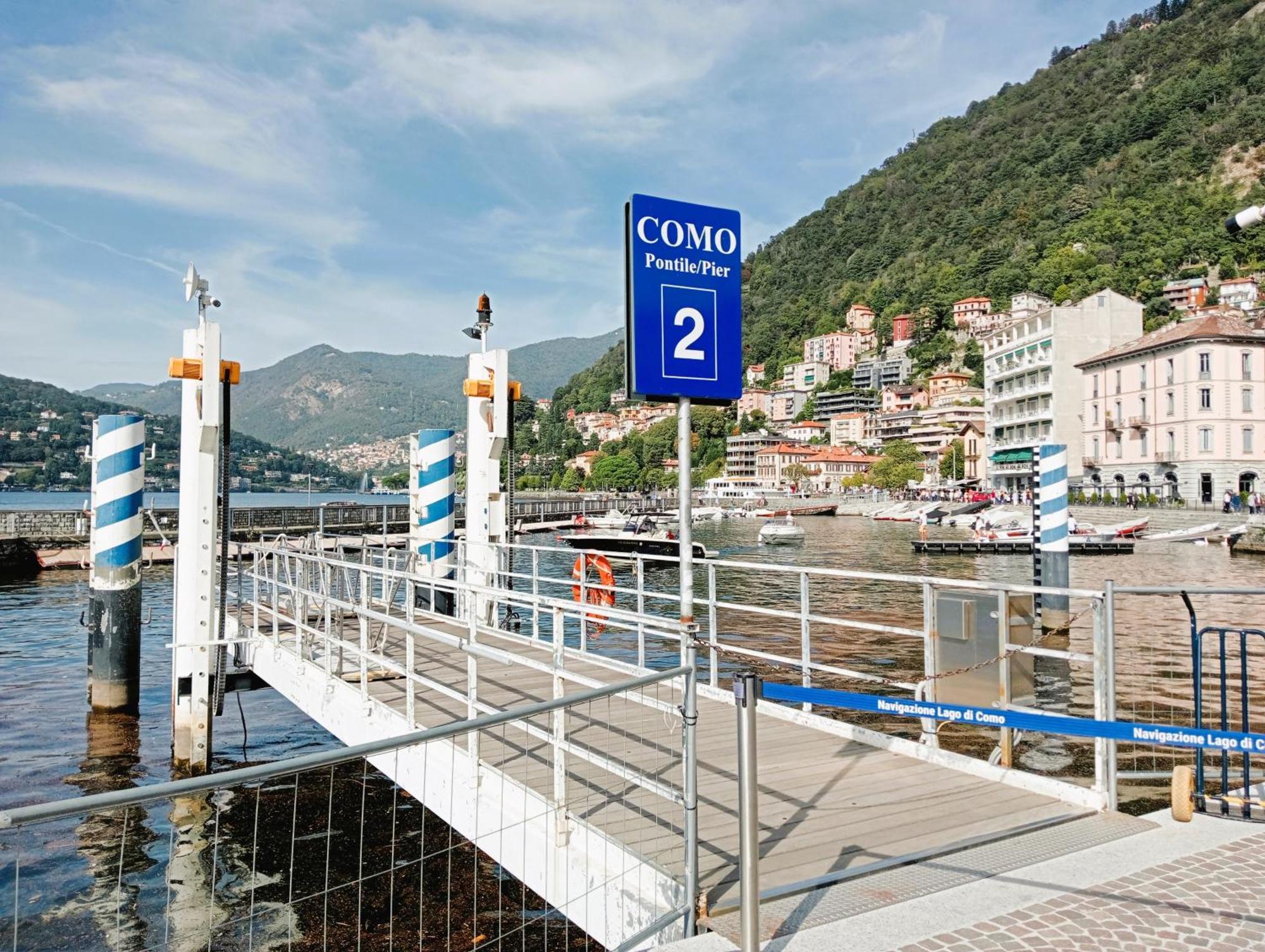 Romantic White Apartment - 5 Minutes From The Lake Como Buitenkant foto